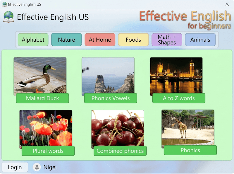 Effective English digital language tool by Nigel M Openshaw