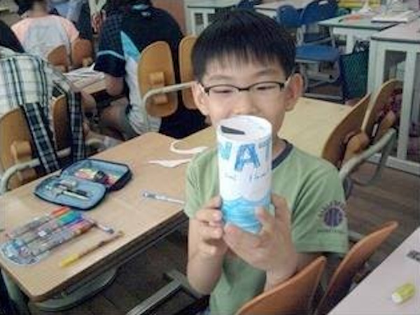 Korean ESL Students in Practical Activity